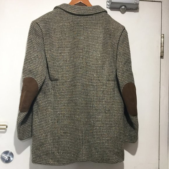 VINTAGE WOOL DONEGAL TWEED JACKETS SIZE L - Picture 7 of 10